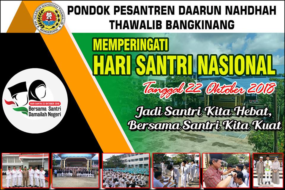 SELAMAT HARI SANTRI 22 OKTOBER 2018