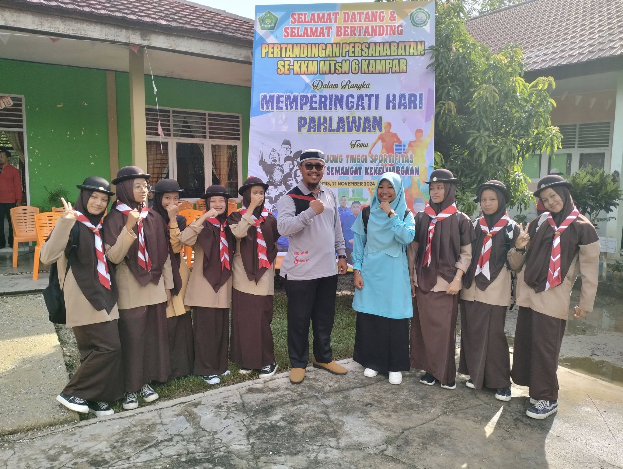 Pertandingan Persahabatan Se KKM 6 Kampar di sei Tanang