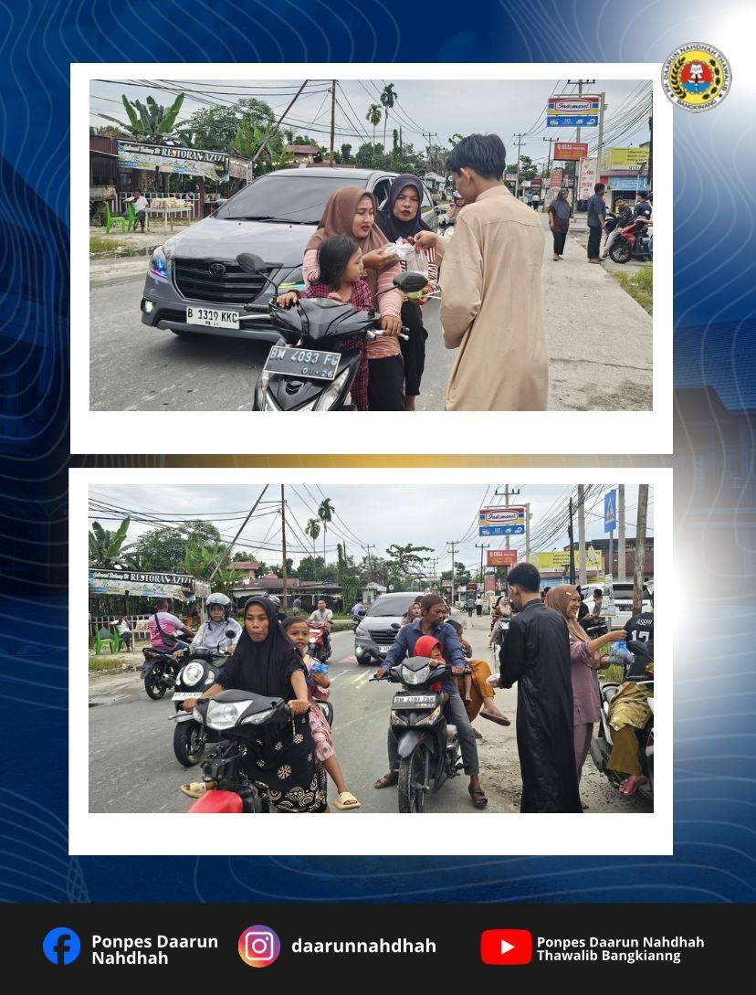 berbagi Takjil Ramadhan bersama Pondok Pesantern Daarun Nahdhah