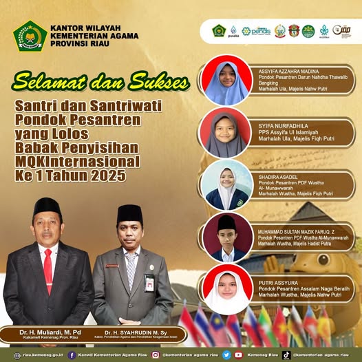 Santri PPDNTB lolos babak penyisihan MQK Nasional Ke 1 Tahun 2025