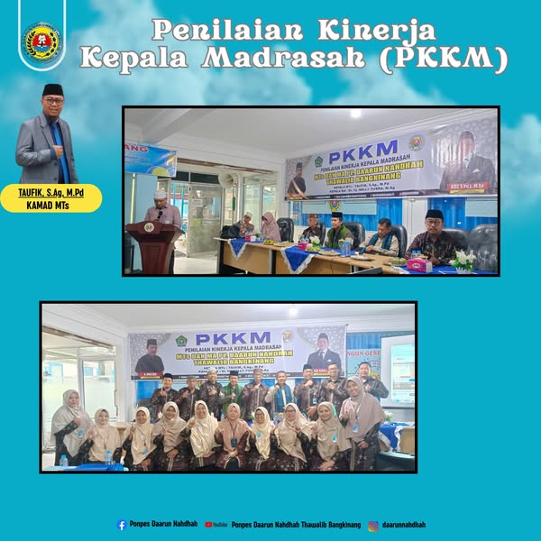 MTs PP Daarun Nahdhah Laksanakan Penilaian Kinerja Kepala Madrasah (PKKM) Tahun 2025